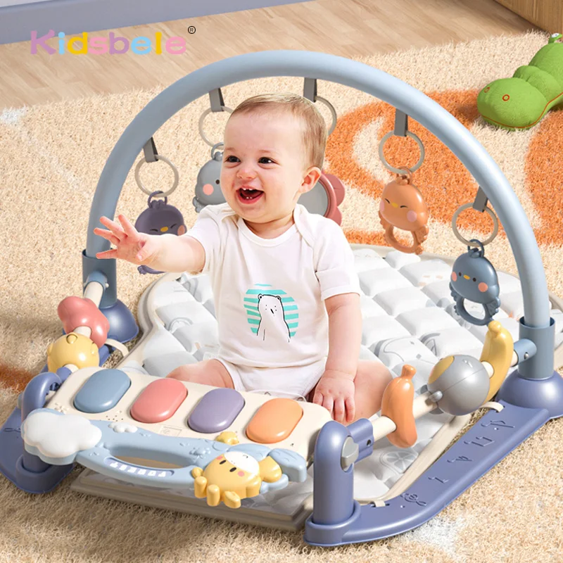 Baby Music Play Mat- Piano Gym- Infant Playmat- Learning Education Toys 0- 12 Months- Tummy Time