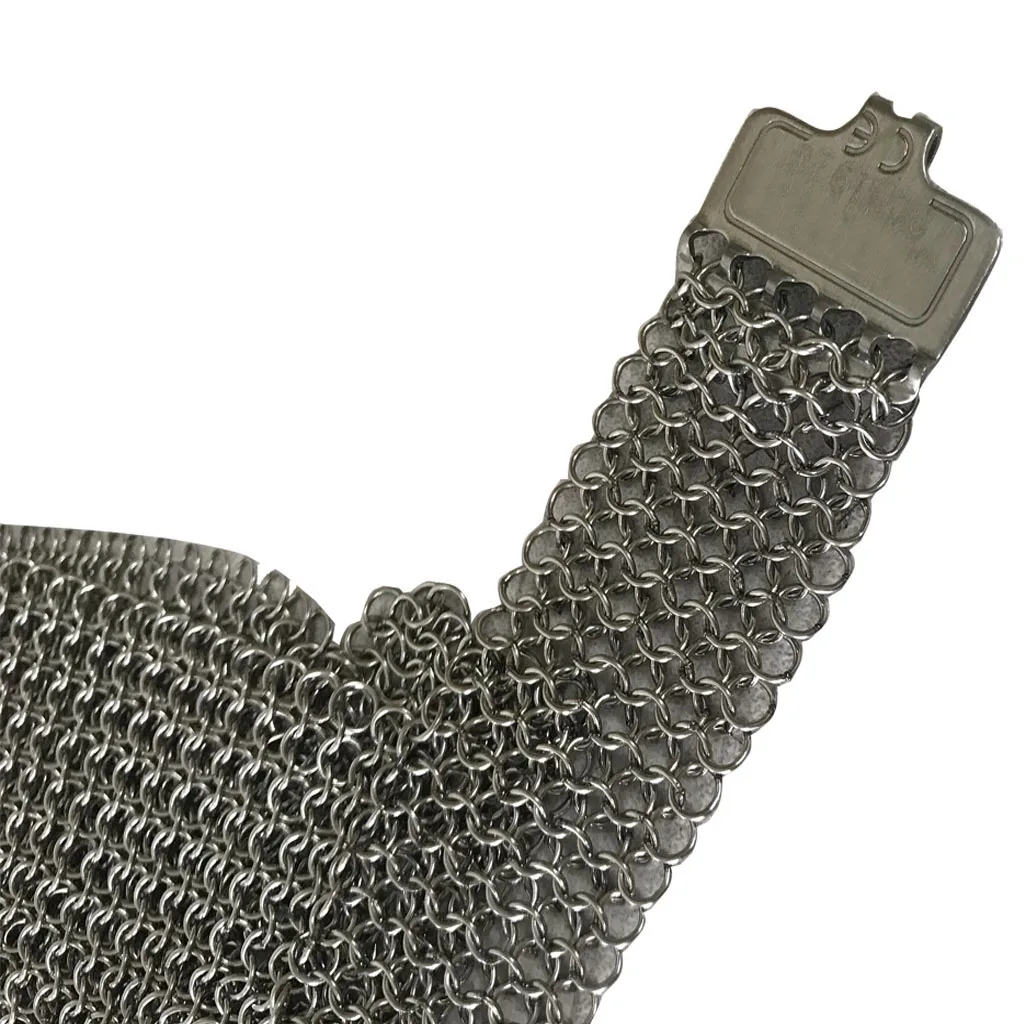 304L Five-Finger Metal Glove- Cut-Resistant- Stainless Steel Mesh- Chain Mail Glove - Image 2