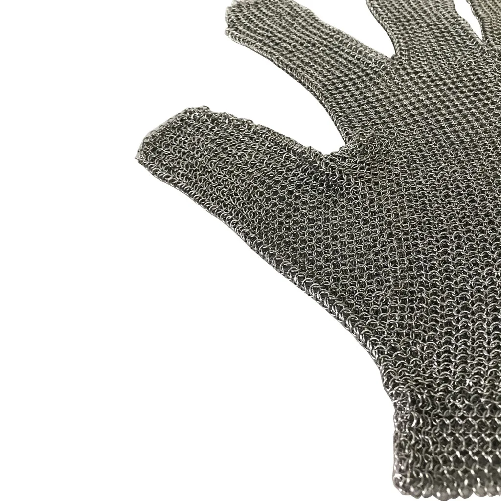 304L Five-Finger Metal Glove- Cut-Resistant- Stainless Steel Mesh- Chain Mail Glove - Image 3