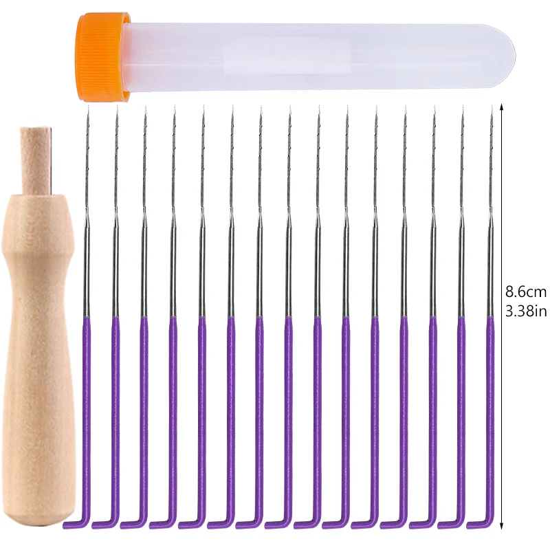 17 Piece Wool Felting Needles - Image 17