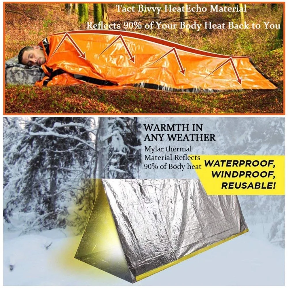 Portable, Waterproof, Emergency Survival Sleeping Bag - Image 5