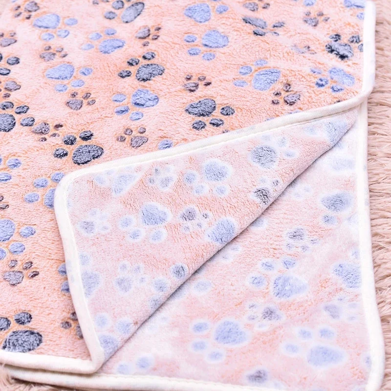Soft Fleece Cat/ Dog Blanket Bed Mats- Warm Pet Blankets - Image 4