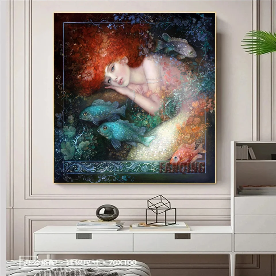 5D Diamond Painting- Mermaids- 2 Pictures- Square/Round- Many Sizes - Image 2