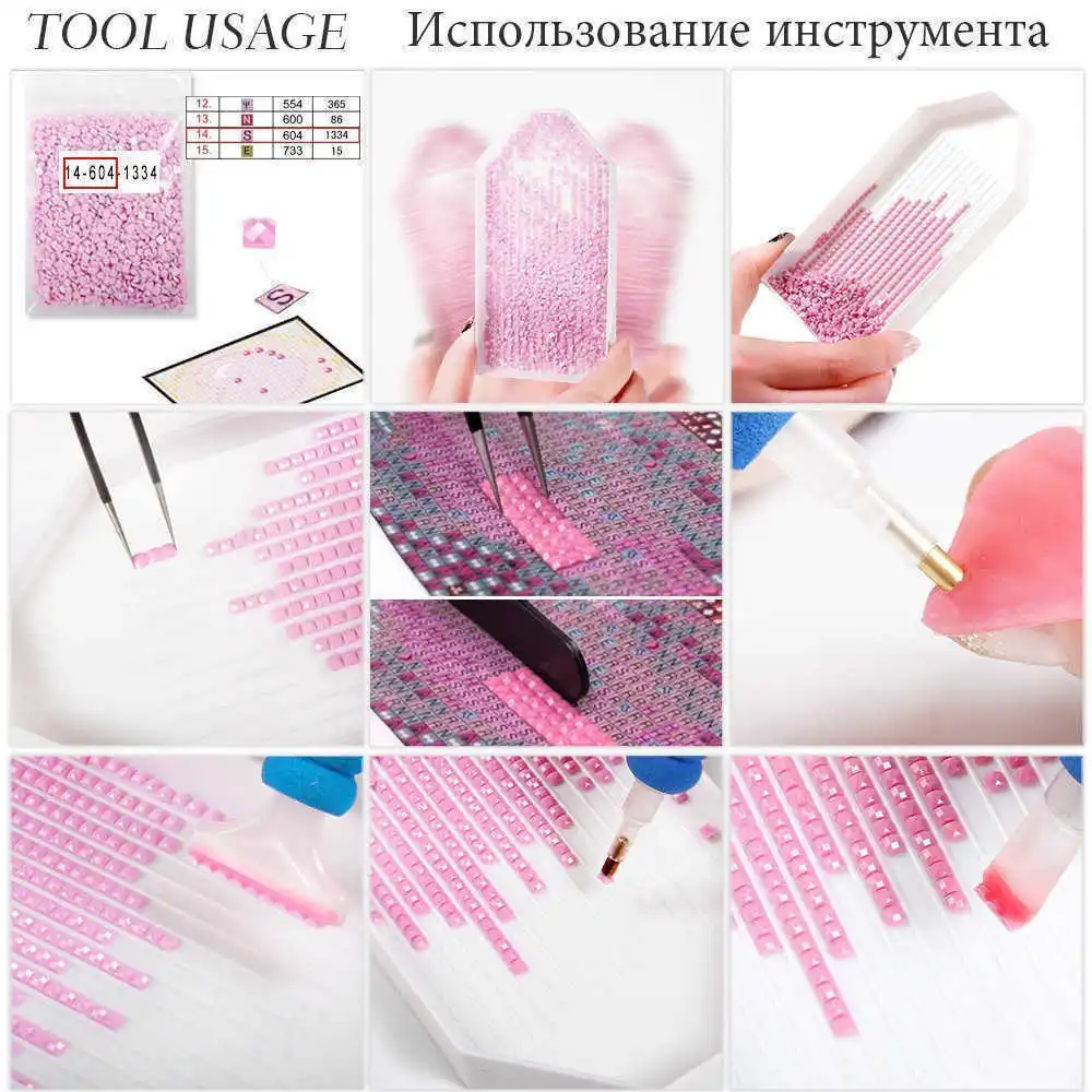 5D DIY Diamond Painting- Full Drill Square/Round- Penguin Diamond Embroidery - Image 6