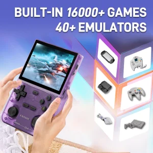 Open Source, K36 Retro, Handheld Video Game Console- 16,000 Game Emulator- 3.5 Inch IPS Screen