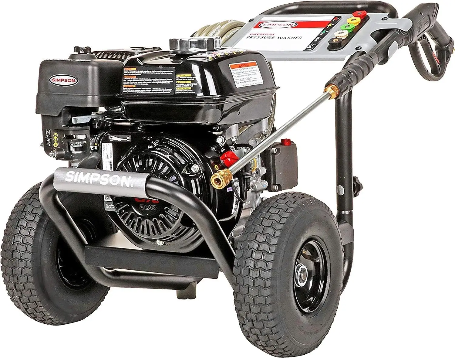 Cleaning PS3228 PowerShot- 3300 PSI- Gas Pressure Washer- 2.5 GPM- Honda GX200 Engine- Includes Spray Gun and Extension Wand