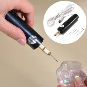 Handheld Mini Electric Drill- USB- Epoxy Resin- Jewelry Making