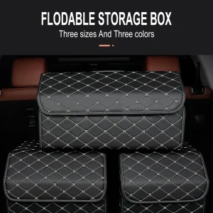 Car/SUV Organizer Box- Large Capacity- Trunk Storage Box