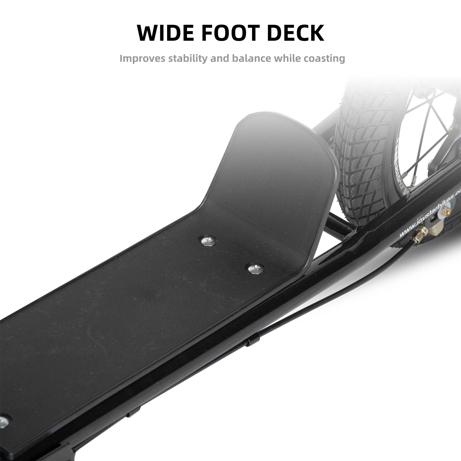 Kick Scooter for Ages 5 Years and Up- 12 Inch Front and Rear Wheel- Rear V-Brake and Adjustable Handlebar- 4 Colors - Image 5