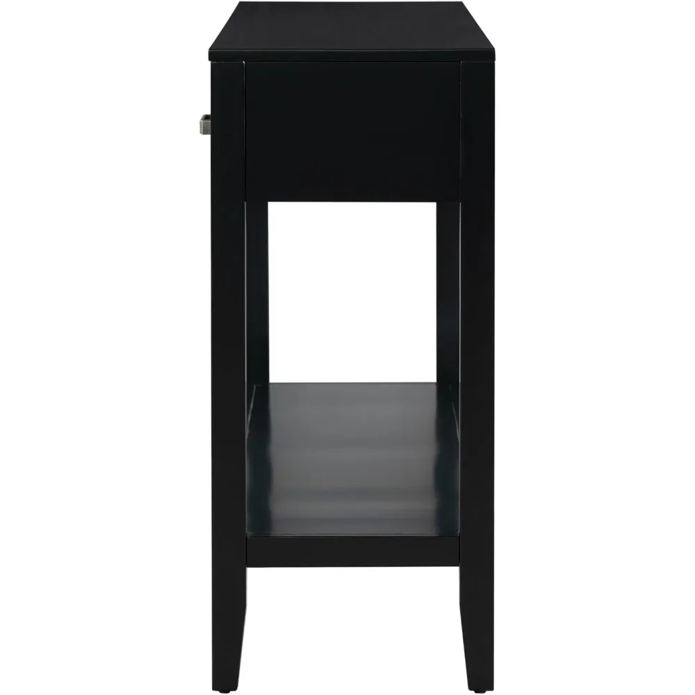 Console/Sofa Table with 1 Shelf and 3 Storage Drawers- Entryway Table- 6 Colors - Image 5