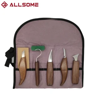 8-Pcs Wood Carving Kit- Hand Carving Knife Set- Beginner Friendly