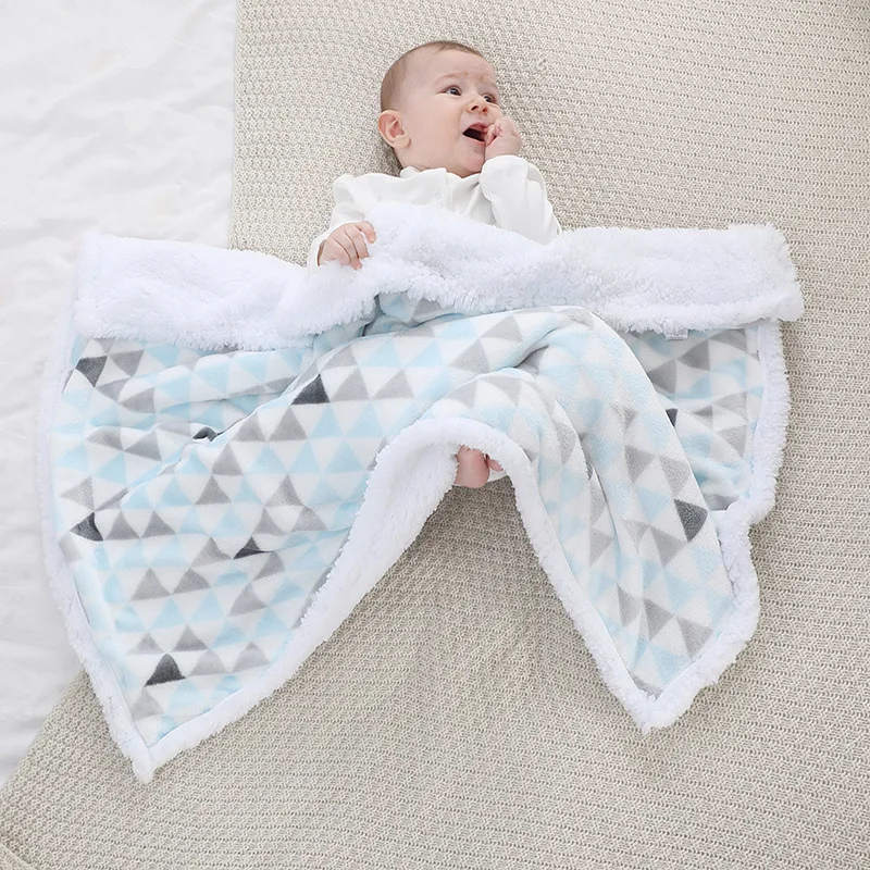 Warm Fleece Baby Blanket- Three Styles - Image 2
