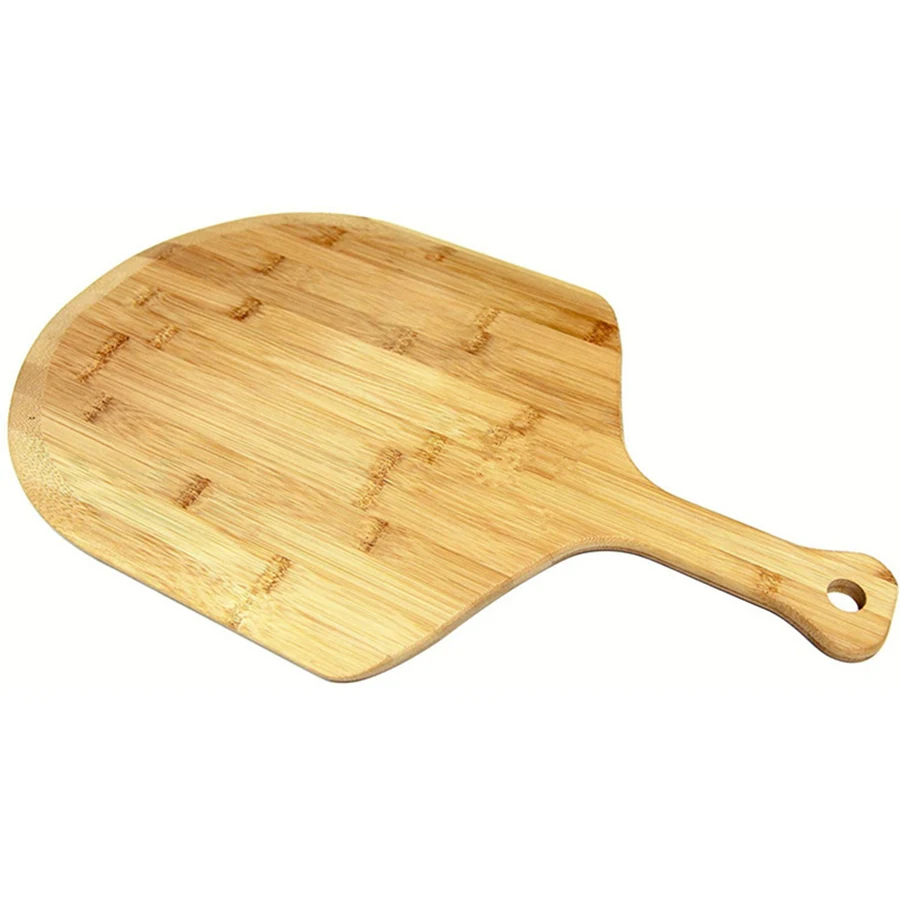 Bamboo Pizza Board- Wooden Pizza Paddle- Pizza Peel