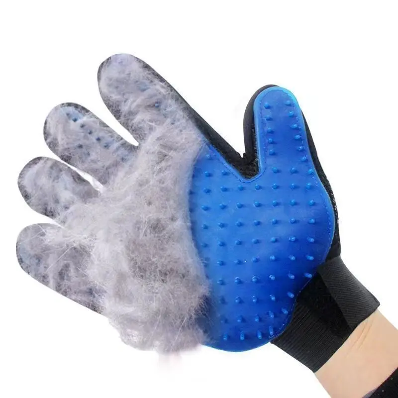 Pet Hair Remover Gloves- Cat Grooming- Hair Deshedding - Image 2