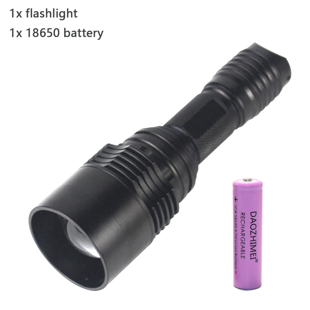 C11 infrared LED Flashlight- Zoom High/ Bright Night Vision- Infrared- Full Light Tactical Hunting Flashlight - Image 8