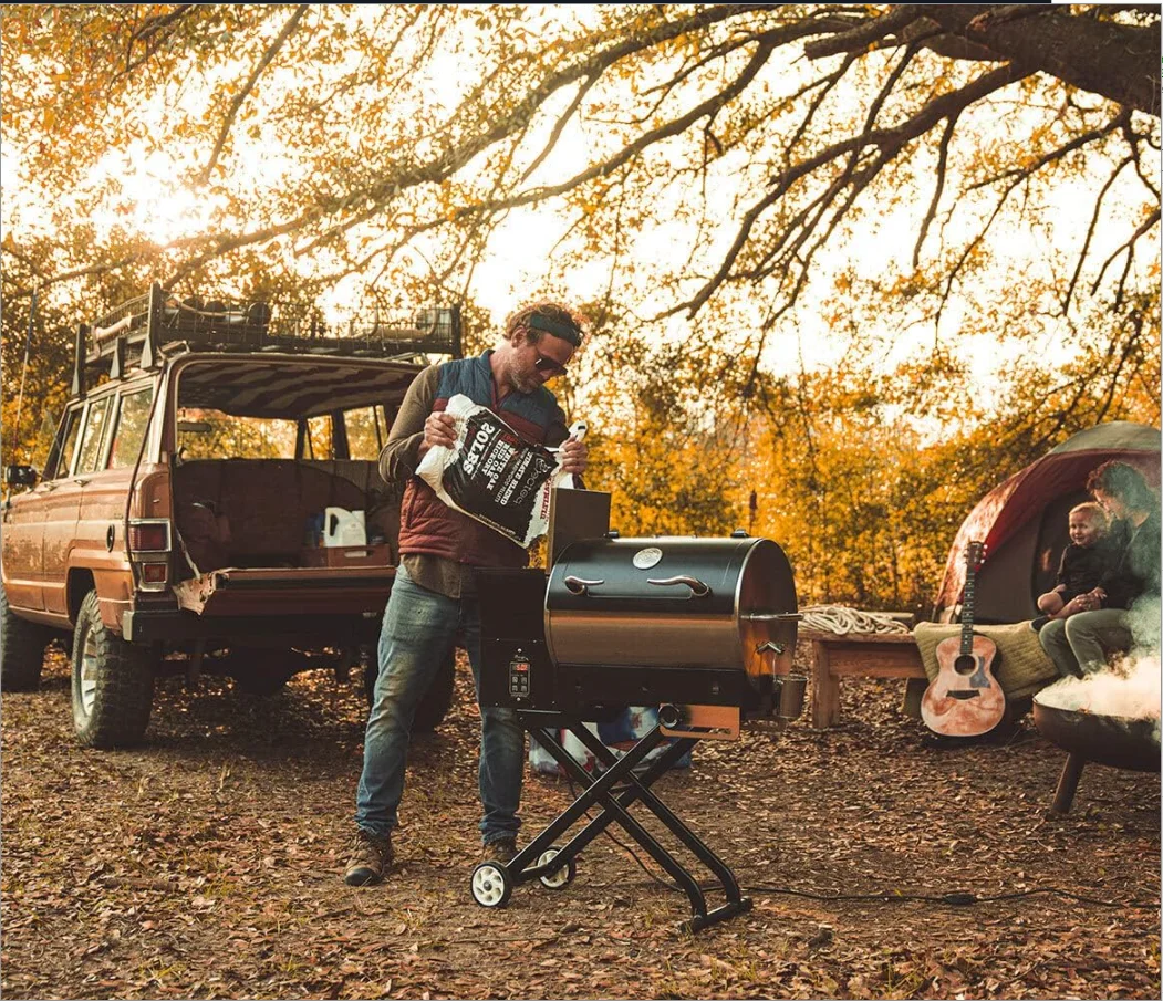 Portable Pellet Grill- Electric Pellet Smoker Grill- BBQ Grill - Image 4