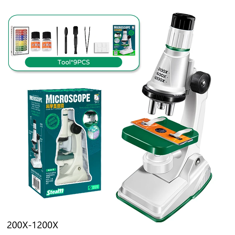 Kids' Educational Science Microscope- STEM Learning Kit Children- 3 Years and Up - Image 15