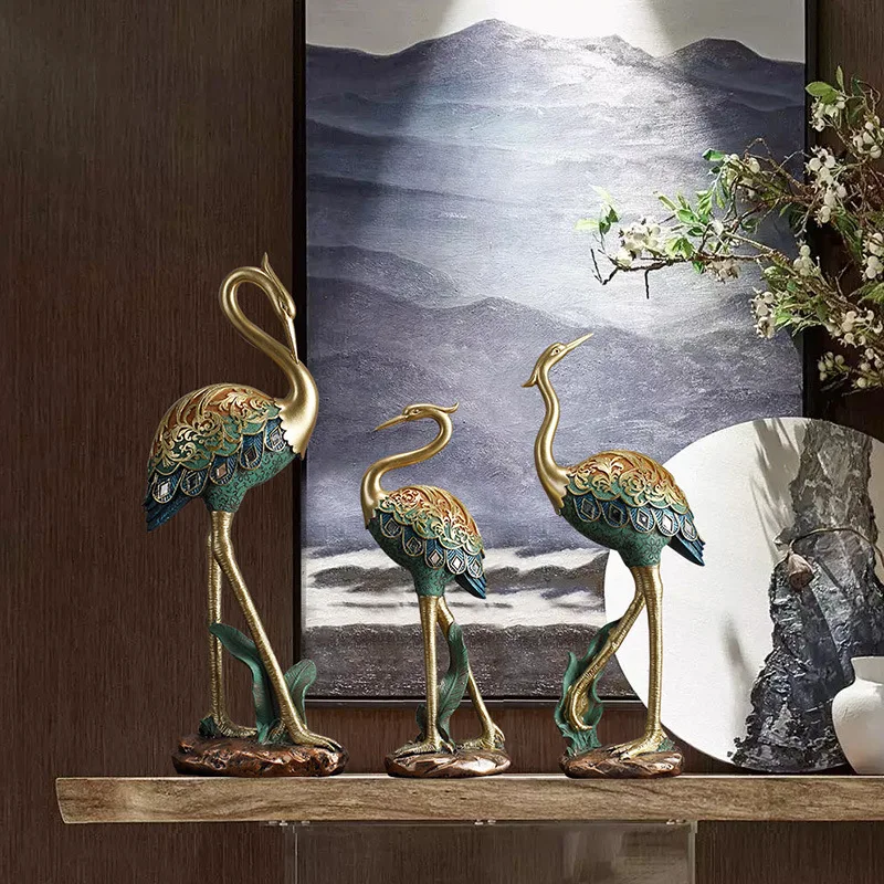 Hand Painted Crane- 3 Varieties - Image 4