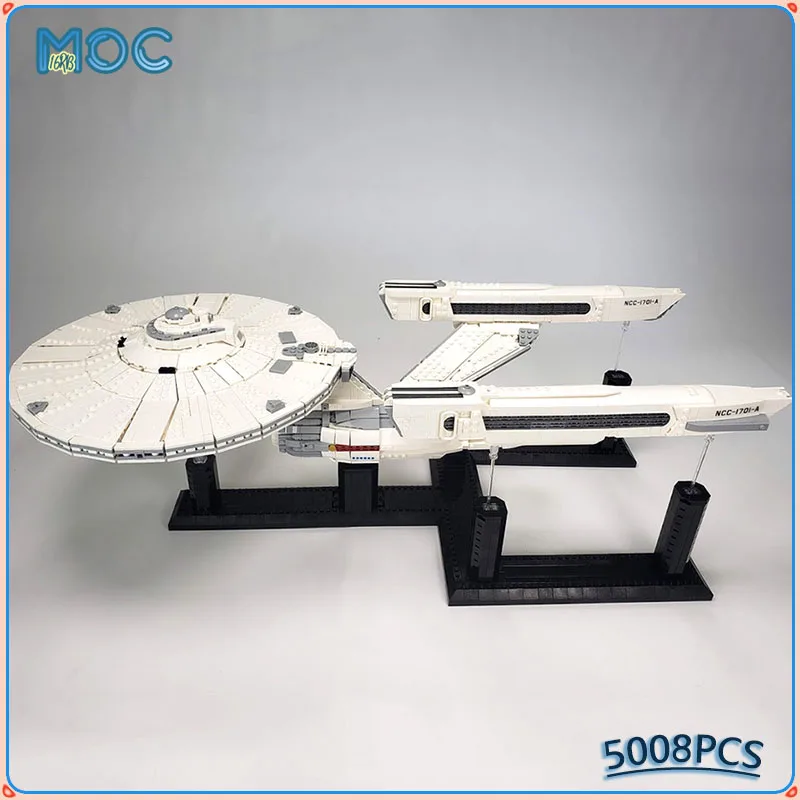 U.S.S. Enterprise NCC-1701-A - 5008 Pieces- Building Block Puzzle- Ages 14+