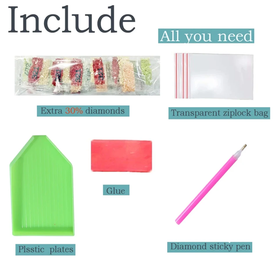 Full Round/Square DIamond Painting Kit - Image 5