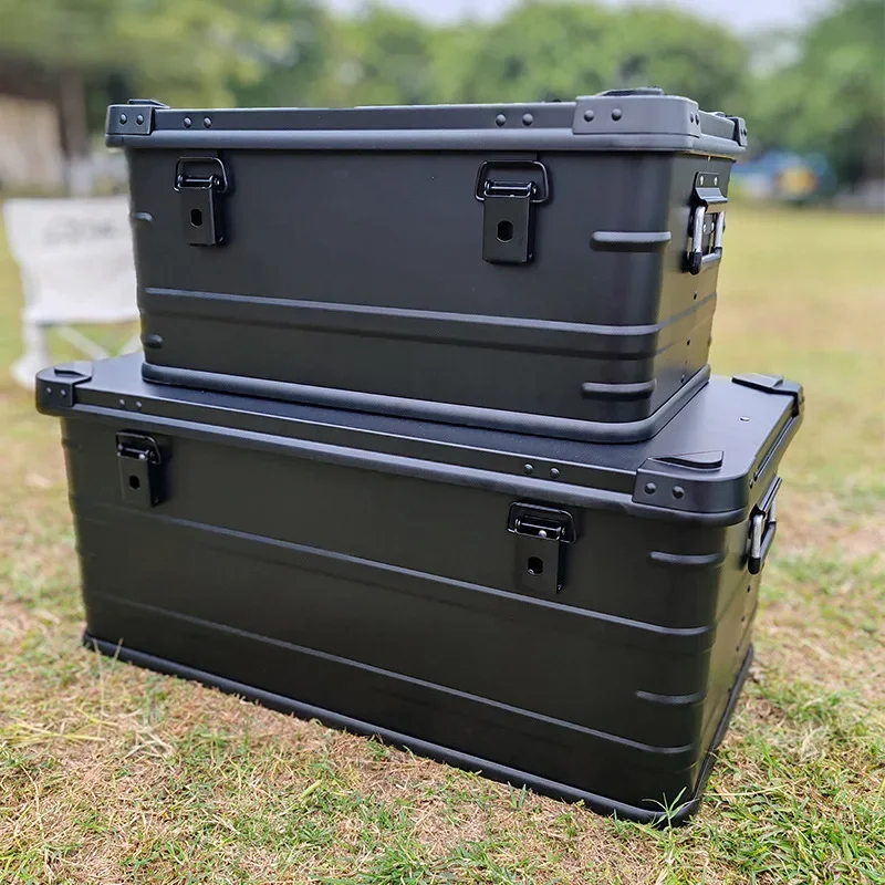 30L- 50L- 80L Aluminum Alloy Camping Storage Box - Image 5