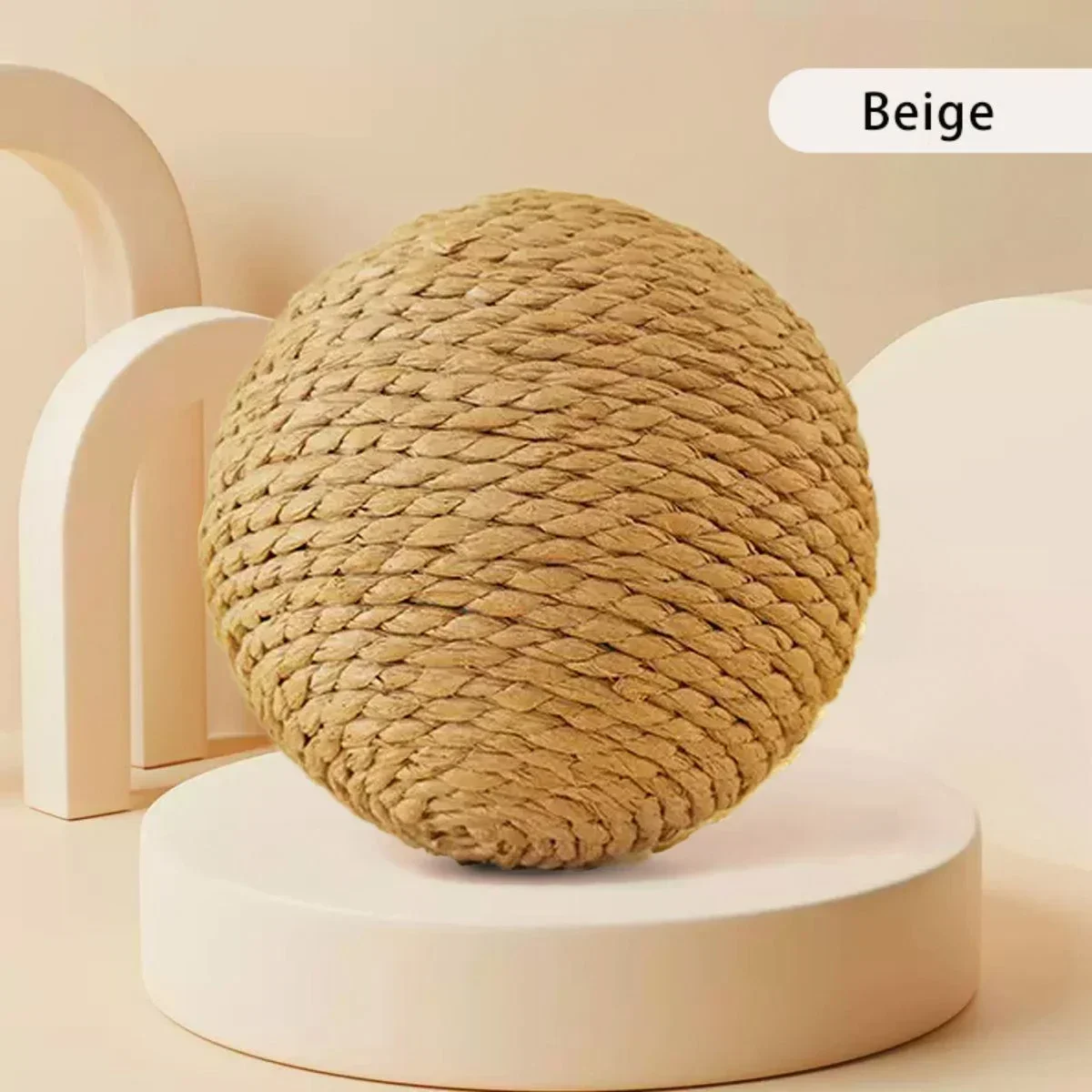 1PC, 10CM , Sisal Ball, Cat Toy - Image 10