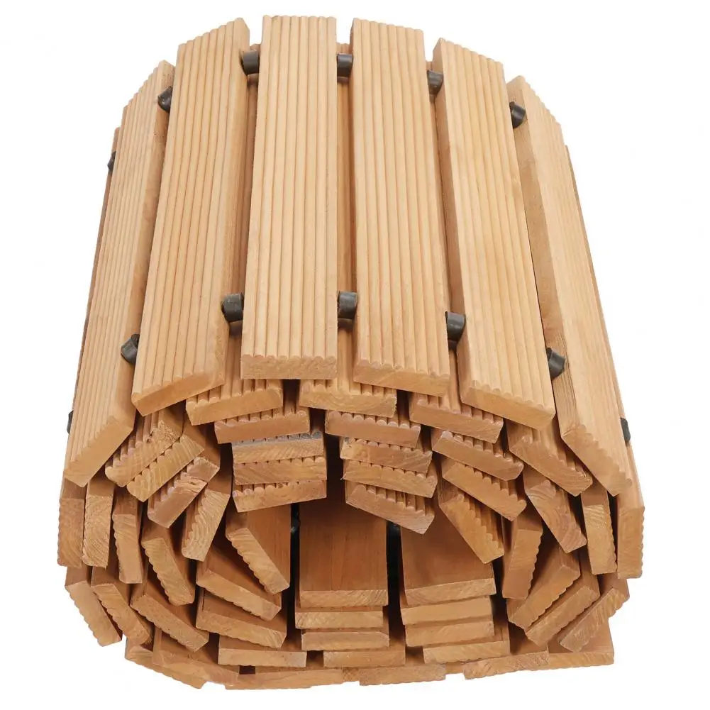 12ft x 18" Wooden Garden Pathway- Outdoor Roll Out Walkway- Pathway for Patio, Lawn - Image 7