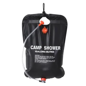 20/40 L Camping Solar Shower Bag- Solar Heated Water