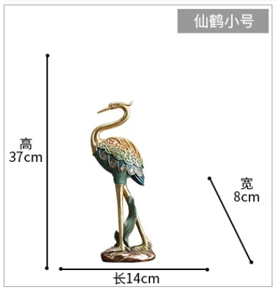 Hand Painted Crane- 3 Varieties - Image 8