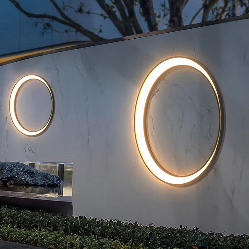 Decorative Stainless Steel wall lamp- 110V 220V - 3 Sizes- Waterproof - Image 5