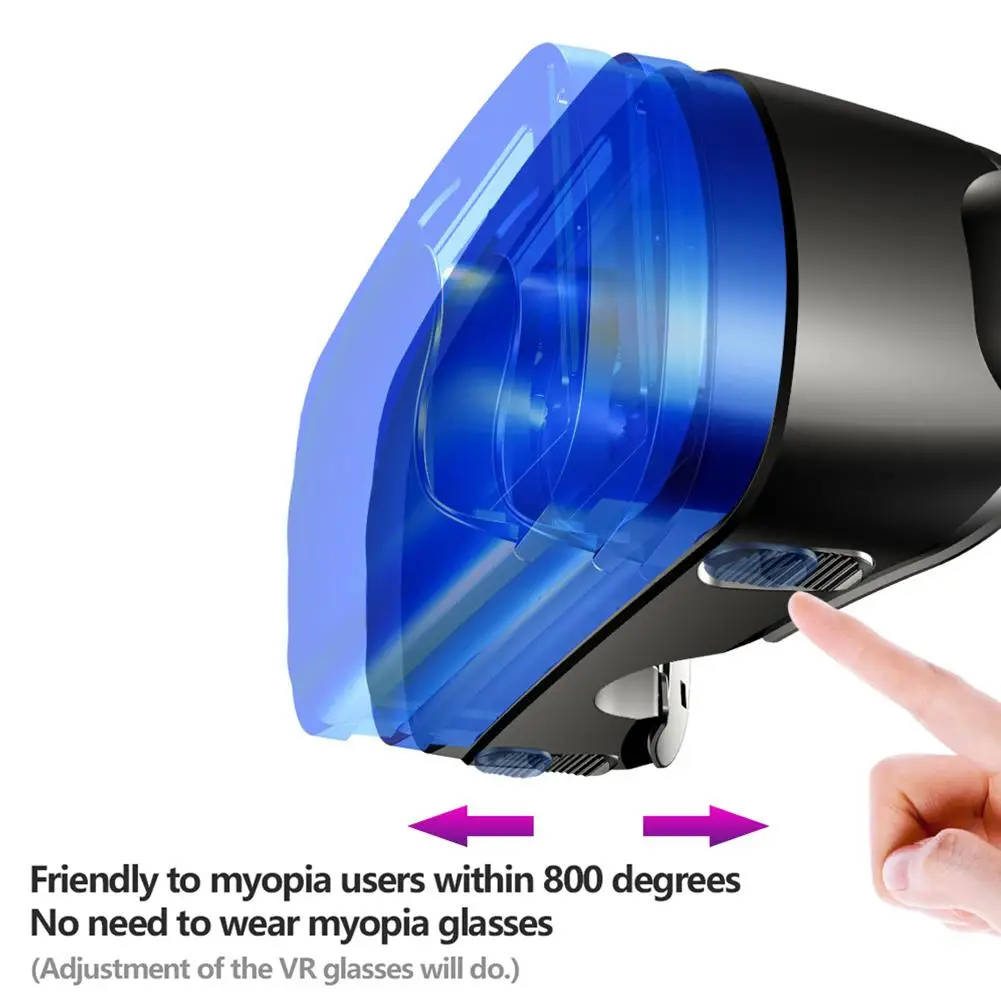 3D Virtual Reality VR Glasses- Headset Goggles For Phone Smartphones - Image 6