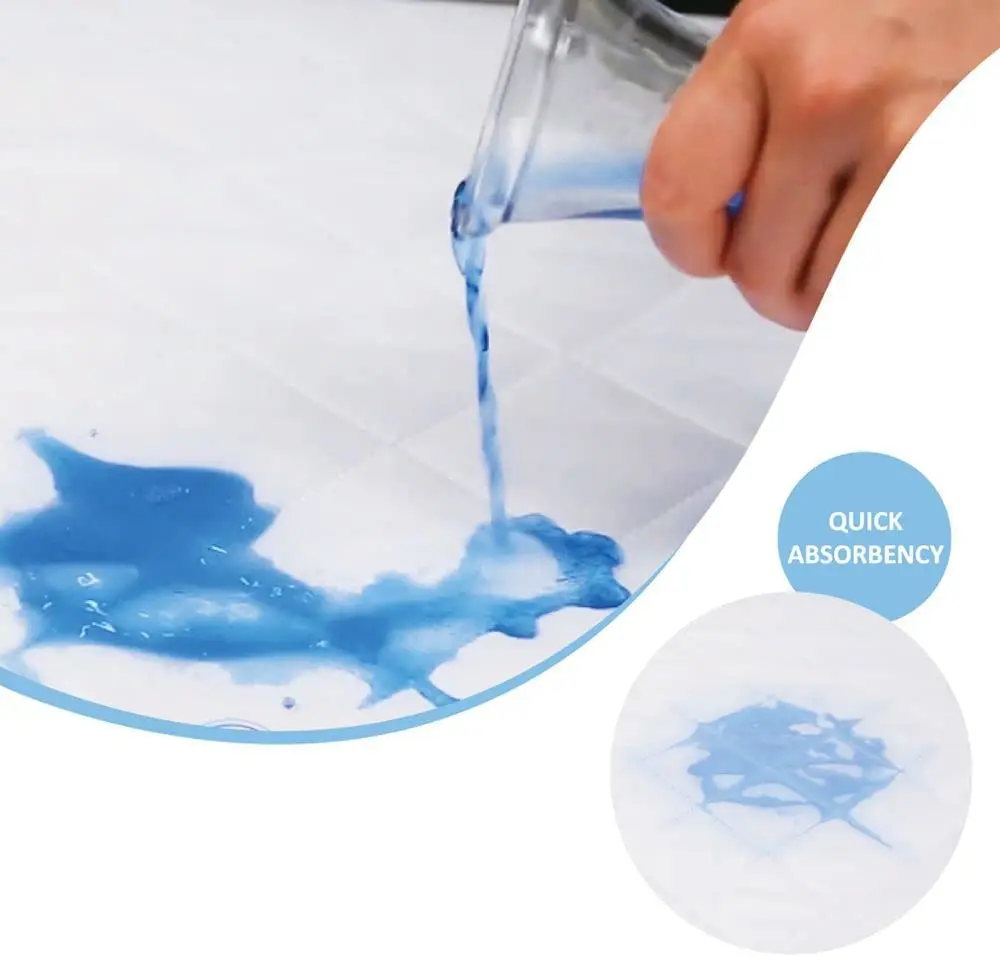 Washable Underpad- Absorbent Waterproof Bed Pads- 50 x70 cm/70 x 90 cm- for Pets and Babies - Image 2