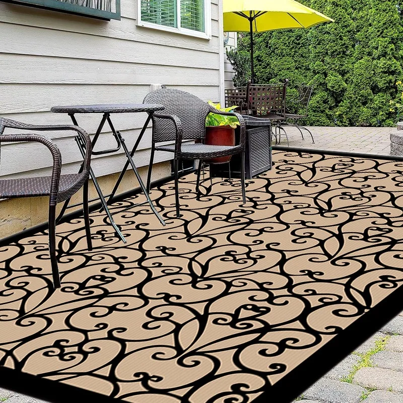 French Garden Patio Rug- Waterproof- Many Patterns- Many Sizes French Garden Patio Rug- Waterproof- Many Patterns- Many Sizes - Image 10