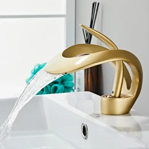 Basin Faucet Mixer Tap- Hot & Cold Waterfall Basin Faucet- Multiple Choices