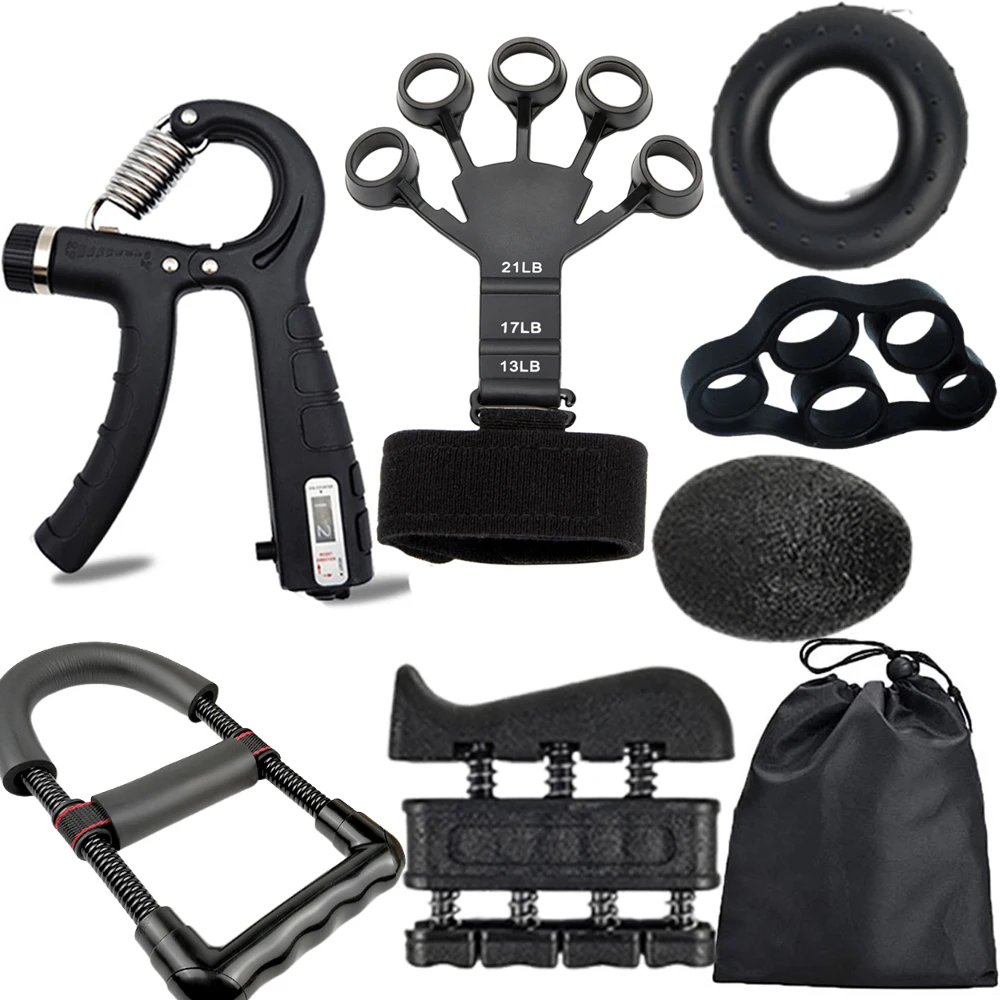 Adjustable Grip Strength Trainer- Wrist-Finger Exerciser- Hand Grip Strengthener- Muscle Building