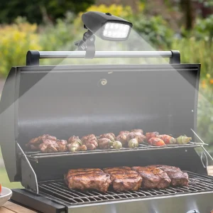 Grill Light with 10 Light Beads- High Brightness BBQ Light- Heat Resistant- Practical BBQ Grill Light