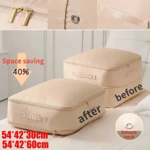 Large Compression Bag- Ultra Space-Saving, Self Compression Organizer