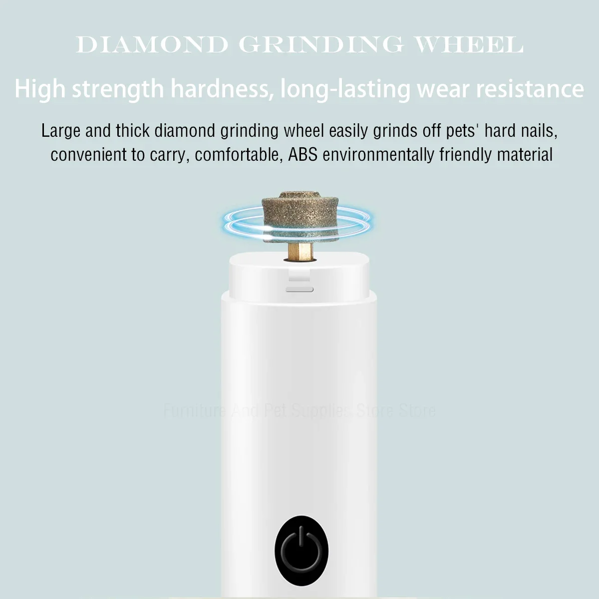 Electric Dog Nail Clippers for Dog Nail Grinders Rechargeable USB Charging LED Light Pet Quiet Cat Paws Nail Grooming Supplies - Image 4