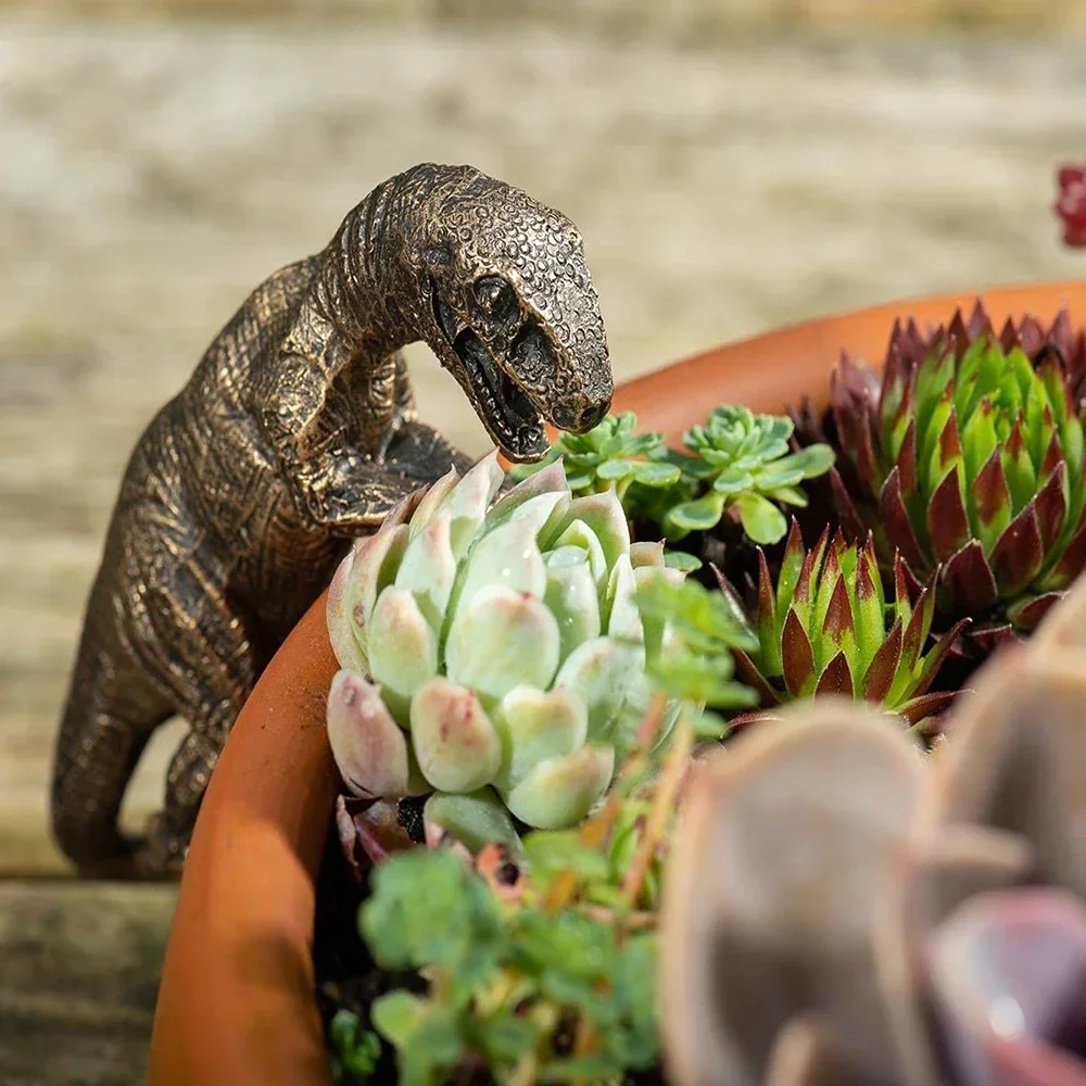 1-pc Small Dinosaur Flower Pot Hugger - Image 5