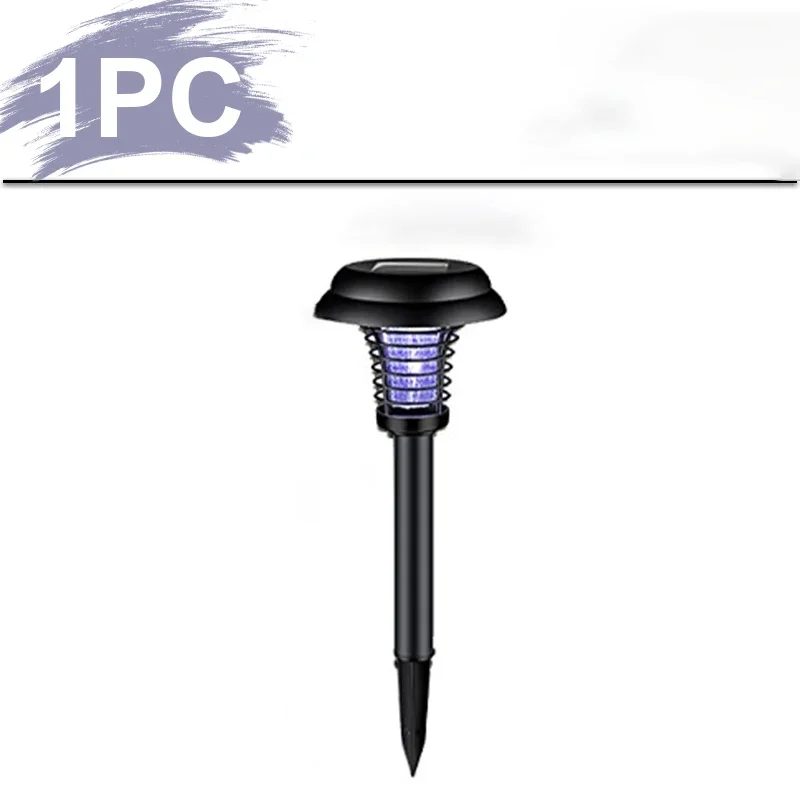 Solar Mosquito Killer- 2 Light Modes- Waterproof- Light Bug Zapper- Mosquito Trap Lamps For Garden, Lawn, Camping - Image 10