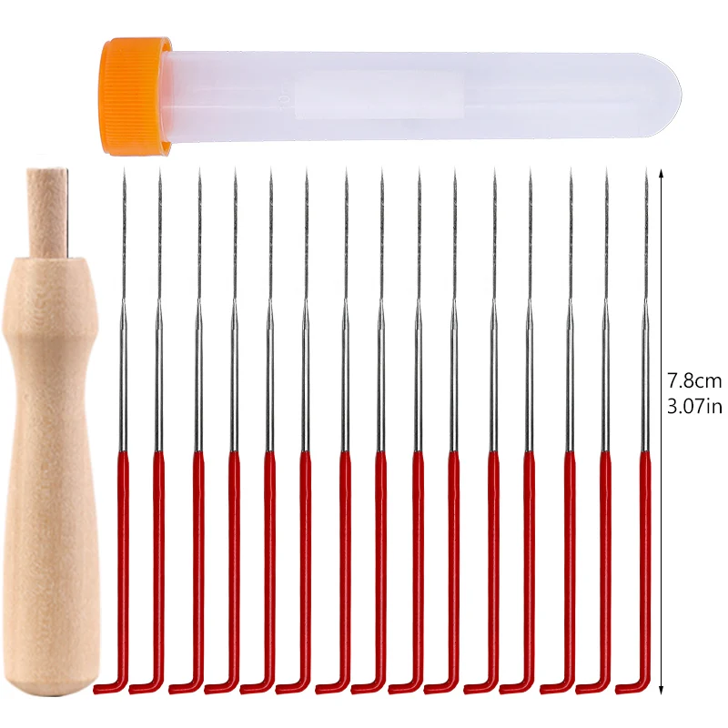 17 Piece Wool Felting Needles - Image 16