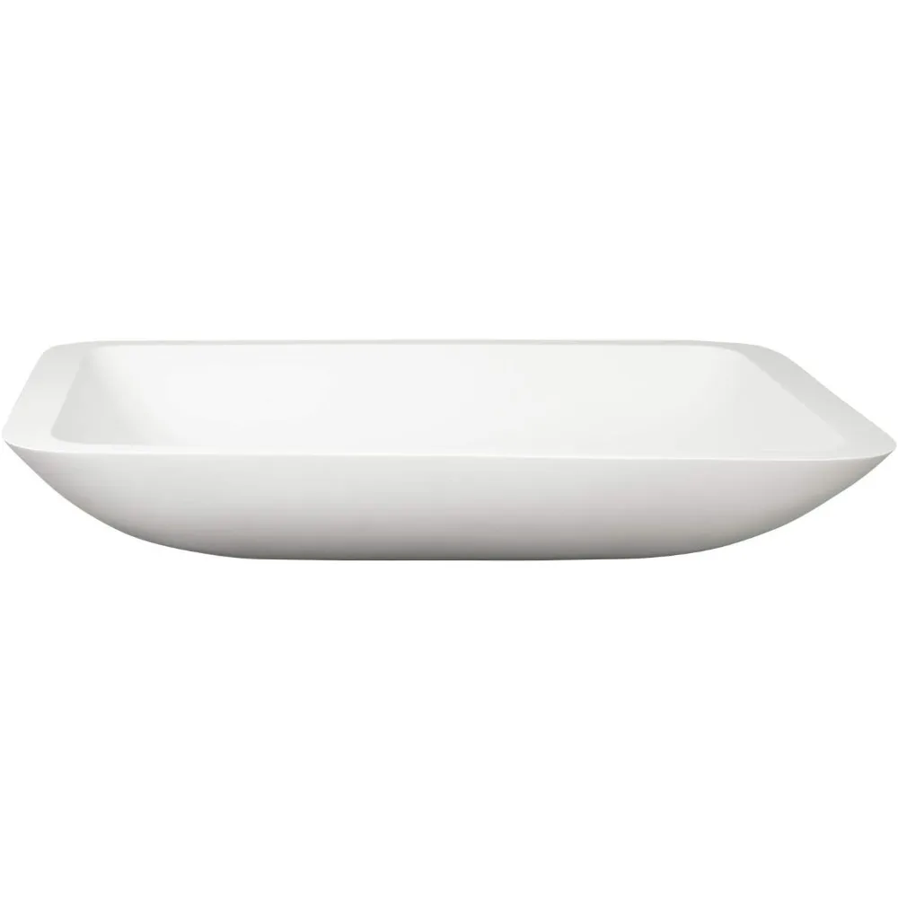 Canopus 24" Resin Vessel Bathroom Sink - White - Image 5