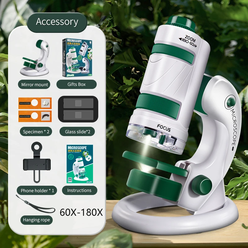 Kids' Educational Science Microscope- STEM Learning Kit Children- 3 Years and Up - Image 22