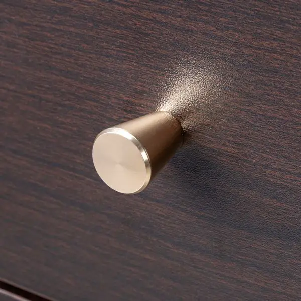 Simple Brown 5-Drawer Dresser - Image 5