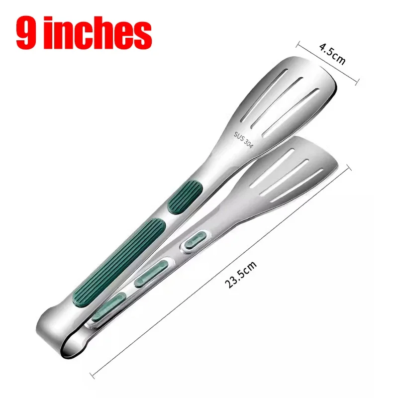 Stainless Steel Food Tongs- Non-slip Tongs- Cooking/Serving Tools- Kitchen Gadgets - Image 9