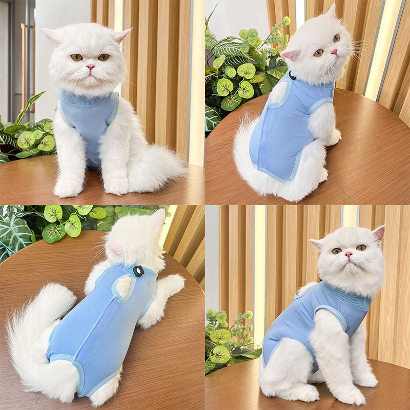 Cat Surgery Recovery Suit- Small/ Medium Dog- Soft Pajama After Surgery- Recovery Clothes- Anti Licking- Different Colors and Sizes - Image 2