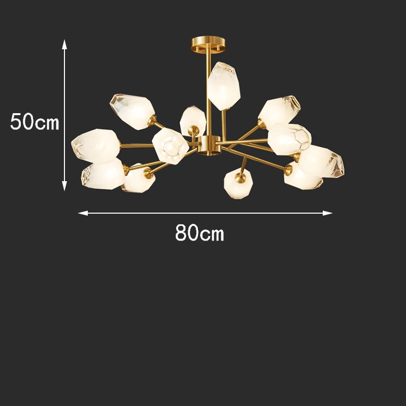 Tulip Dining room Pendant Lamp- Hanging Chandelier- Living Room - Image 10