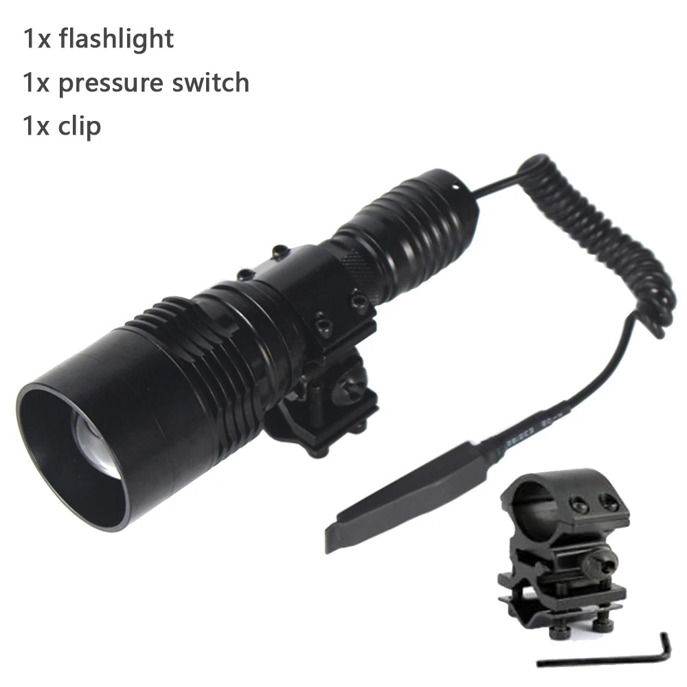 C11 infrared LED Flashlight- Zoom High/ Bright Night Vision- Infrared- Full Light Tactical Hunting Flashlight - Image 11