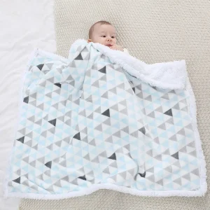 Warm Fleece Baby Blanket- Three Styles