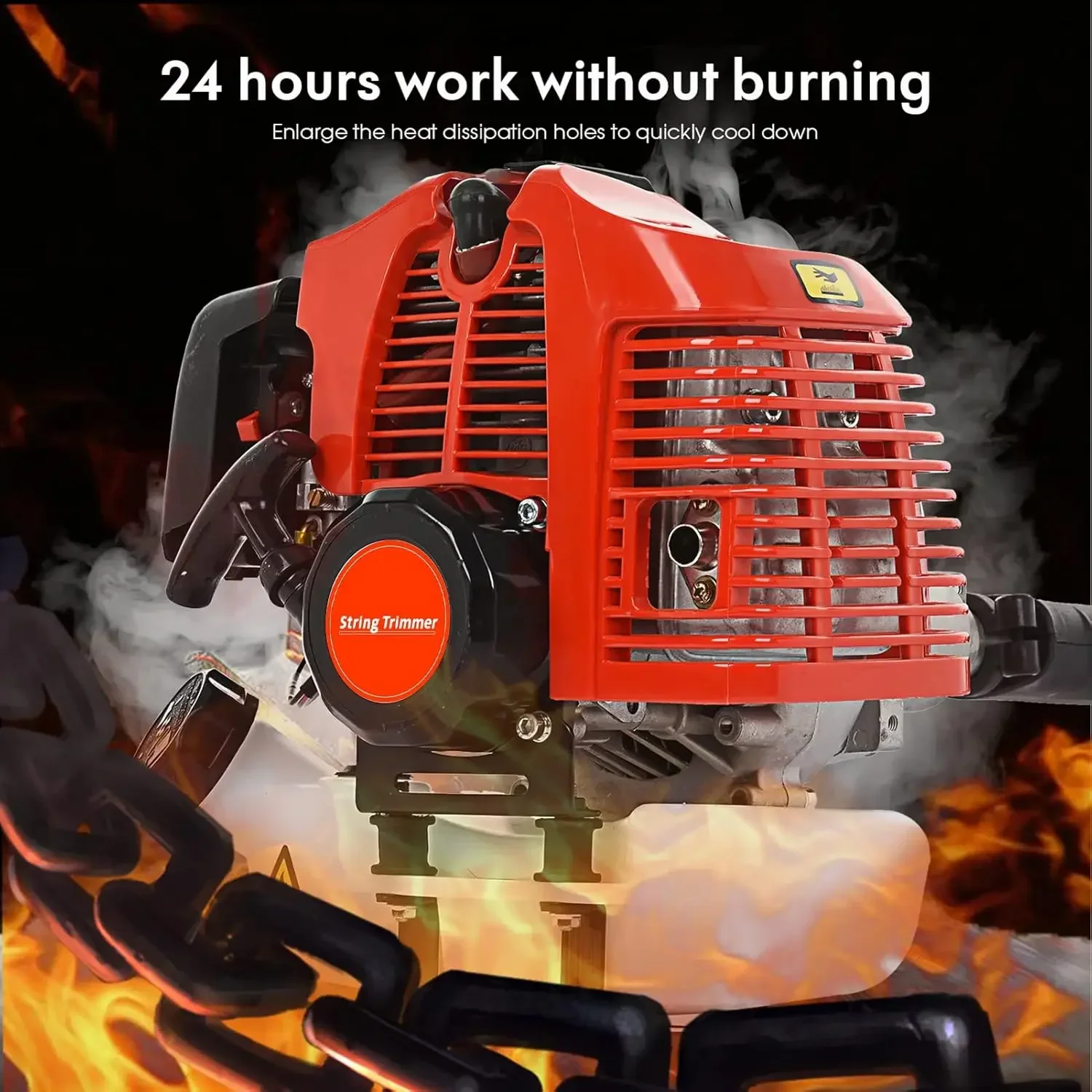 Lawn Mower- Weed Eater- Hedge Trimmer- 5 in 1- Strong, Powerful- Full Functioning Guard- Accessories - Image 3